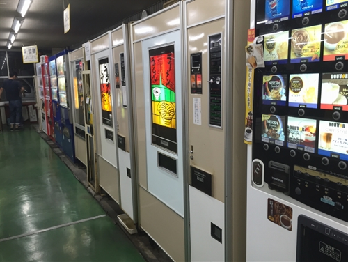 レトロ自動販売機の冷却機能修理について